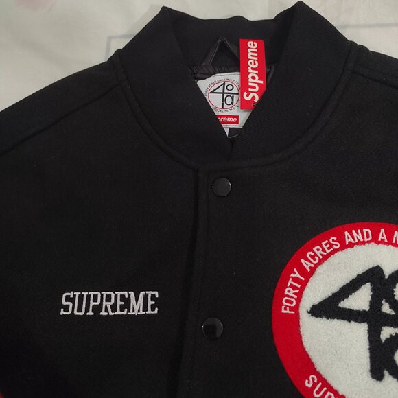 Supreme Black Patchwork Jacket - Picture 8 of 9